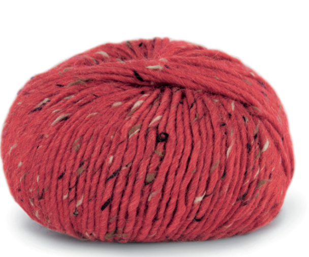 Alpakka Tweed - 120 - Rød - Image 2