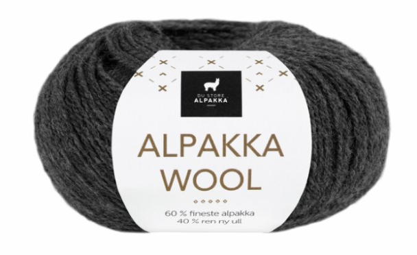 Alpakka Wool - 504 - Koks Melert - Image 1