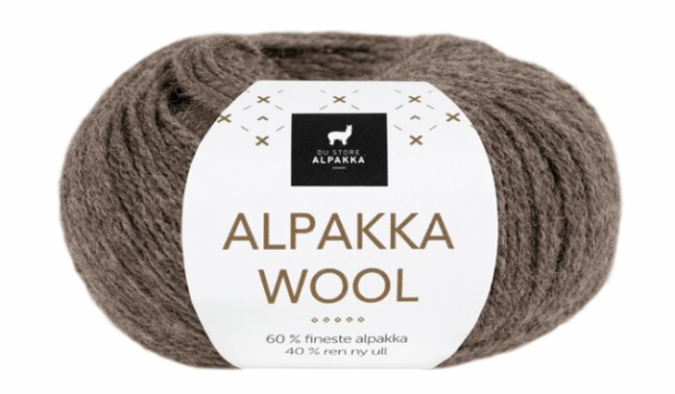 Alpakka Wool - 506 - Brun Melert - Image 1