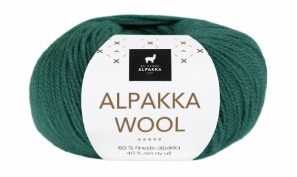 Alpakka Wool - 524 - Mørk Blågrønn - Image 1