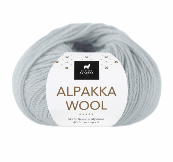 Alpakka Wool - 557 - Pudderblå - Image 1