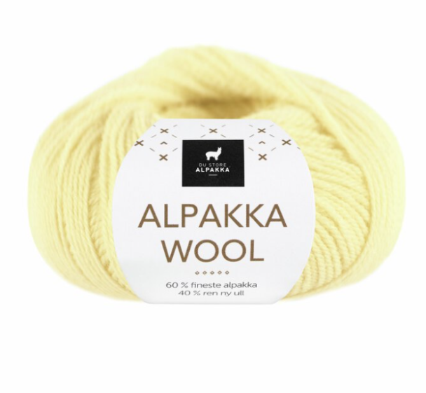 Alpakka Wool - 560 - Lys Gul - Image 1