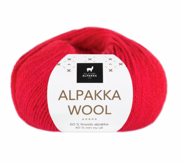 Alpakka Wool - 564 - Klar Rød - Image 1