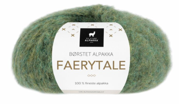 Faerytale - 769 - Olivengrønn Melert - Image 1