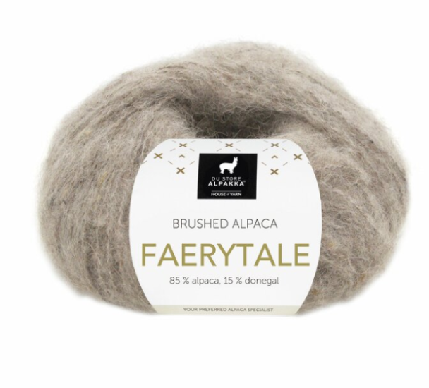 Faerytale - 817 - Mørk Gråbrun Melert Tweed - Image 1
