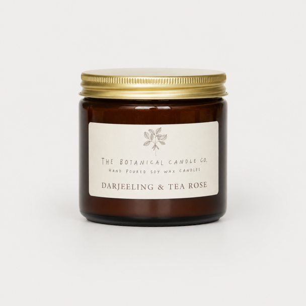 Darjeeling & Tea Rose Duftlys 120ml