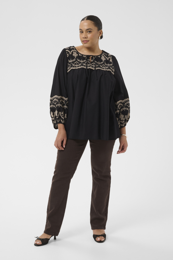 Kaffe Curve Kit bluse - Image 2