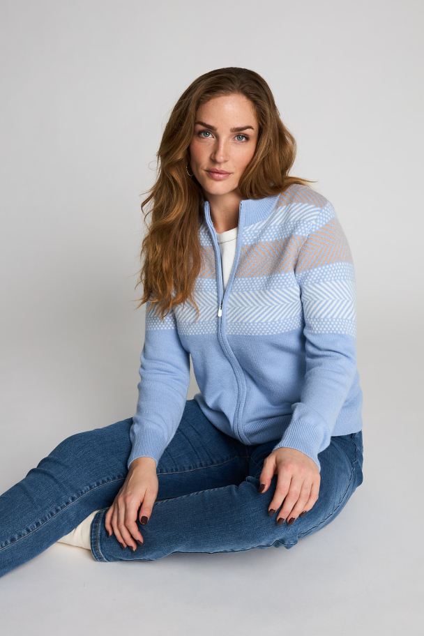 Cardigan Lysblå 144-287 - Image 1