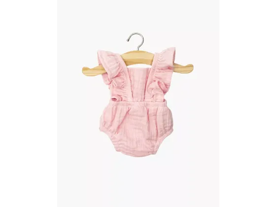 Antrekk til dukke - Romper, rosa