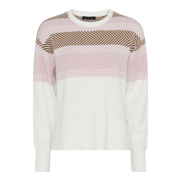 Genser Offwhite/Rosa 182-132 - Image 2