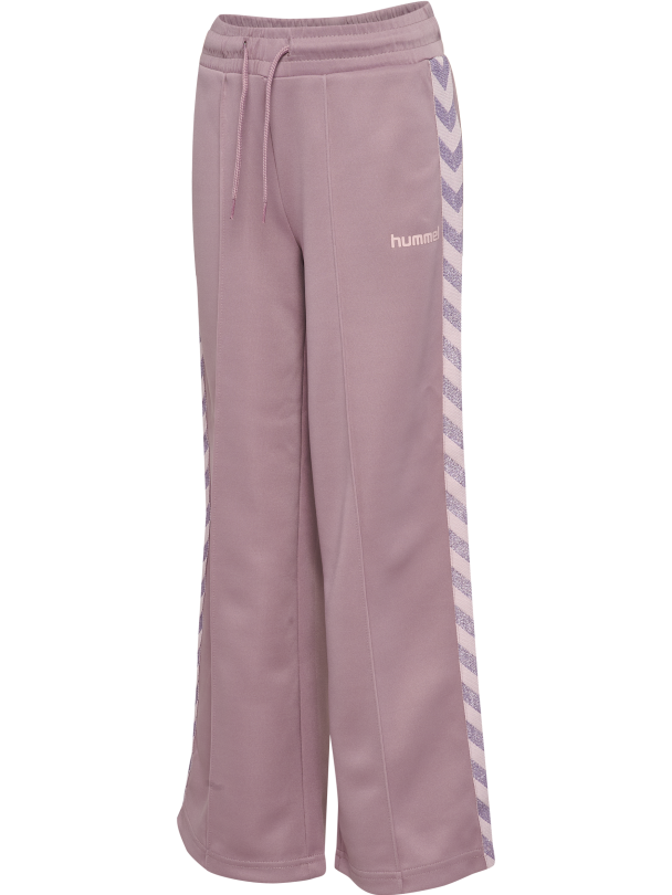 HMLjr Reg Poly Tape Bukse Rosa - Image 1