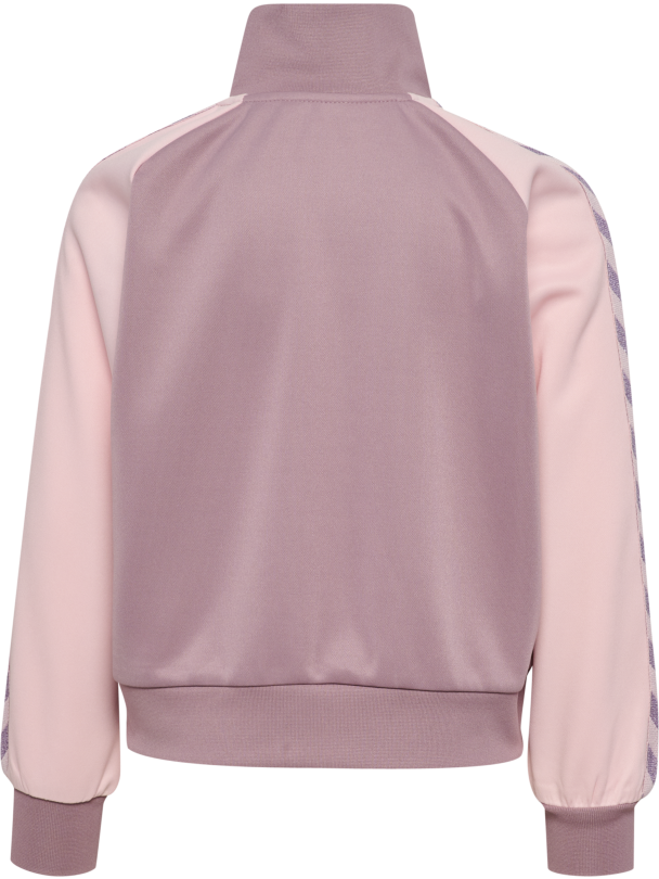 HMLjr Reg Poly Tape Jakke Rosa - Image 2