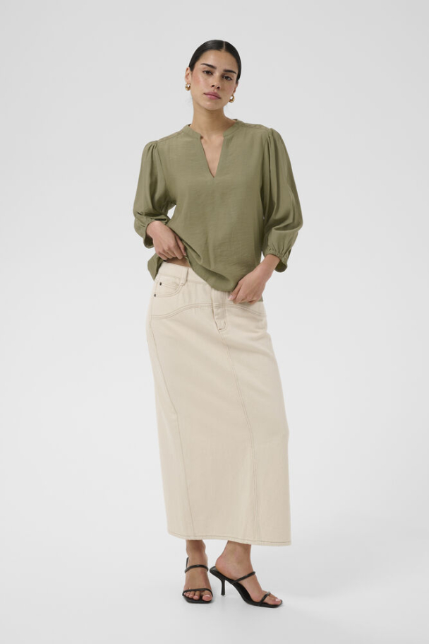KAalberta Bluse Grønn - Image 2