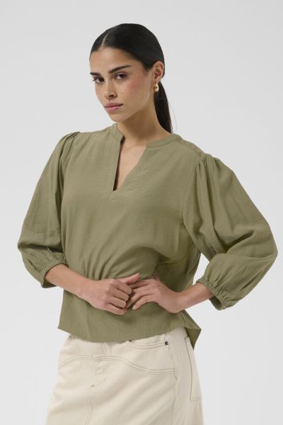 KAalberta Bluse Grønn