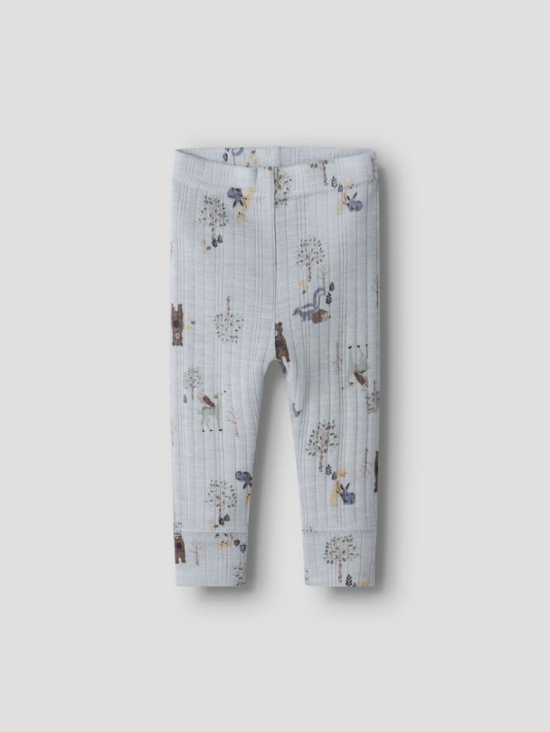 NBMWang ull-leggings, blå - Image 1