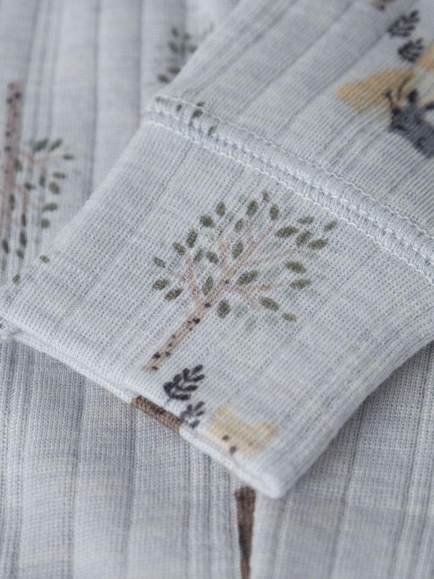 NBMWang ull-leggings, blå - Image 4