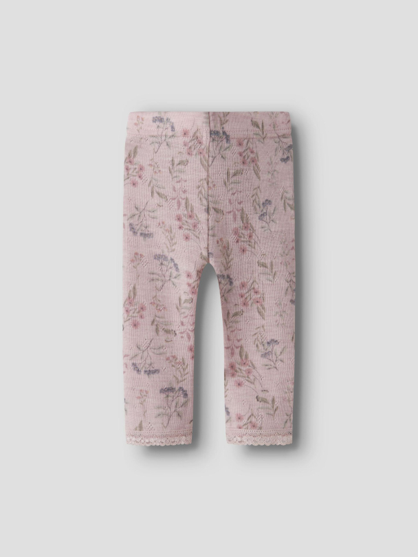 NBFWang ull-leggings, rosa - Image 2