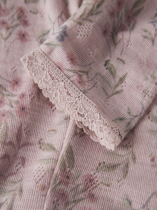 NBFWang ull-leggings, rosa - Image 4