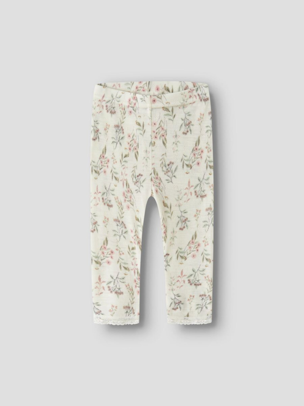 NBFWang ull-leggings, offwhite - Image 2