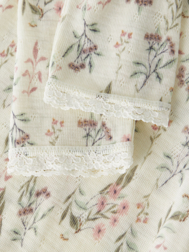 NBFWang ull-leggings, offwhite - Image 4