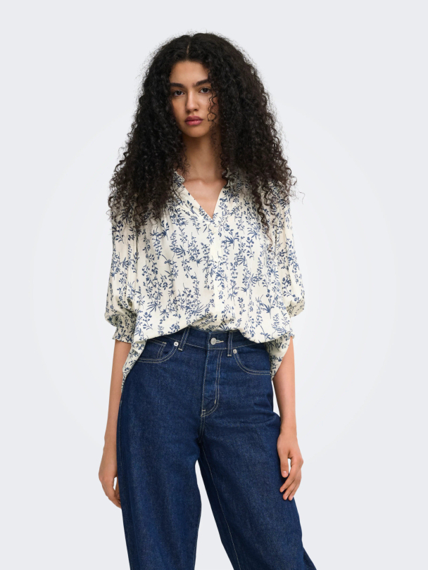 ONLRAYA 3/4 SHIRT WVN NOOS 100% VISKOSE - Image 3