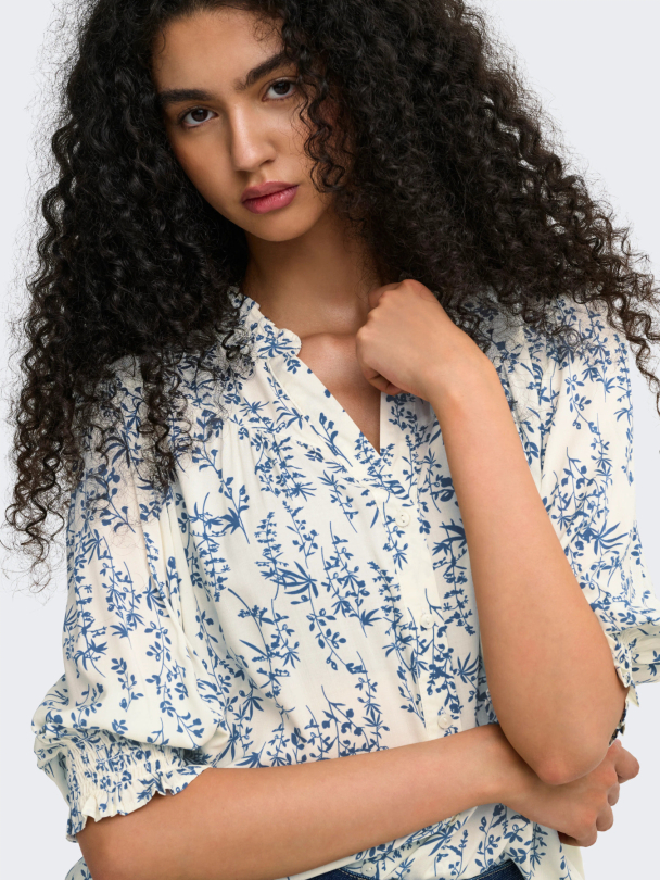 ONLRAYA 3/4 SHIRT WVN NOOS 100% VISKOSE - Image 2