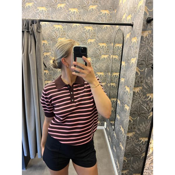 Aduna Polo Knit Tee
