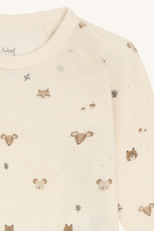 HCBaloo Wrap Forest Off White - Image 3