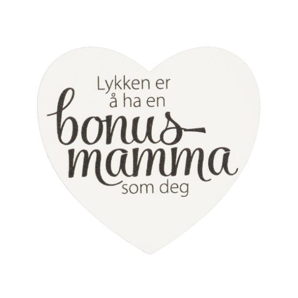 Magnetskilt hjerte 