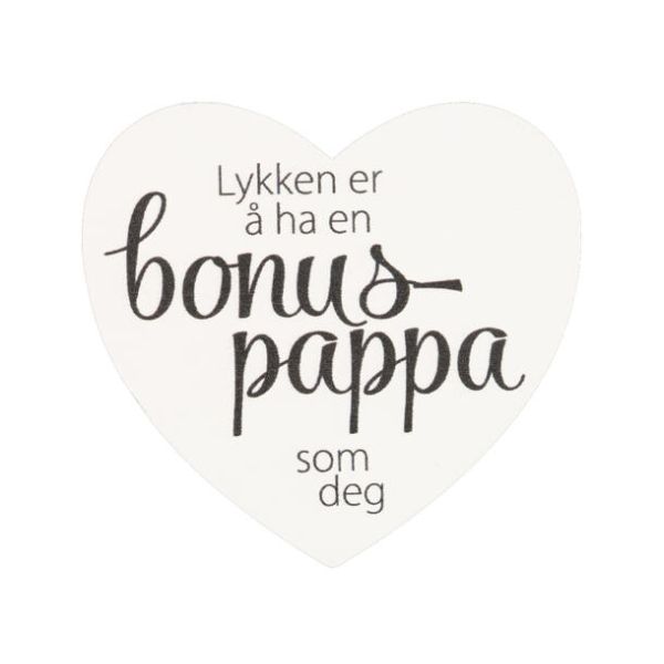 Magnetskilt hjerte 