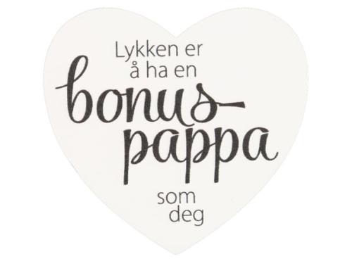 Magnetskilt hjerte 