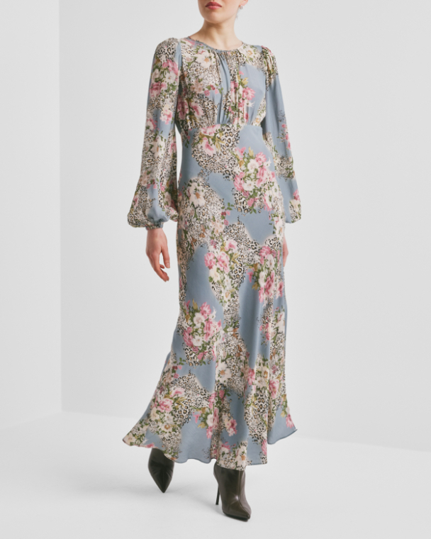Viscose Maxi Dress - Wild Bloom - Image 1
