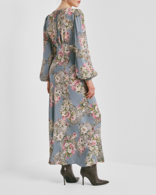 Viscose Maxi Dress - Wild Bloom - Image 2