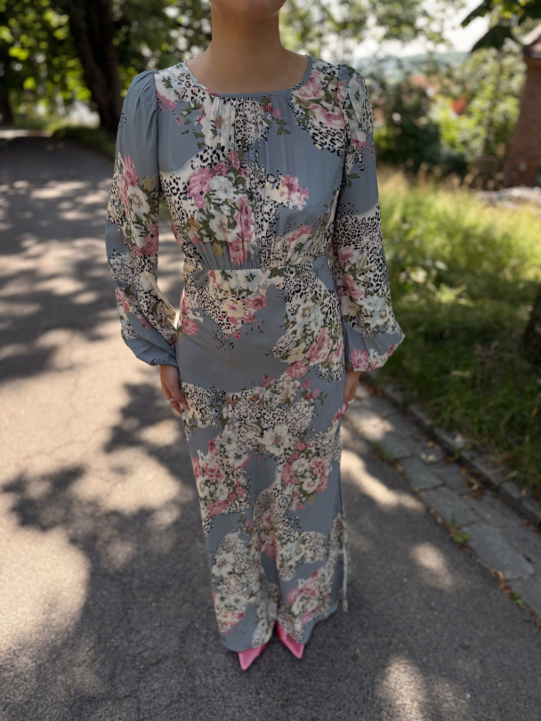 Viscose Maxi Dress - Wild Bloom - Image 1