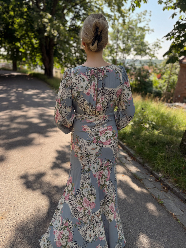 Viscose Maxi Dress - Wild Bloom - Image 4