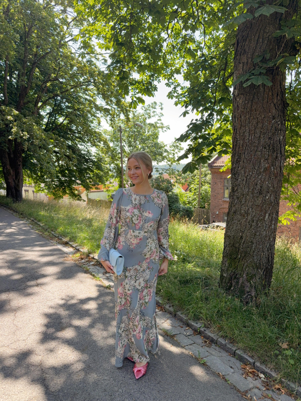 Viscose Maxi Dress - Wild Bloom - Image 5