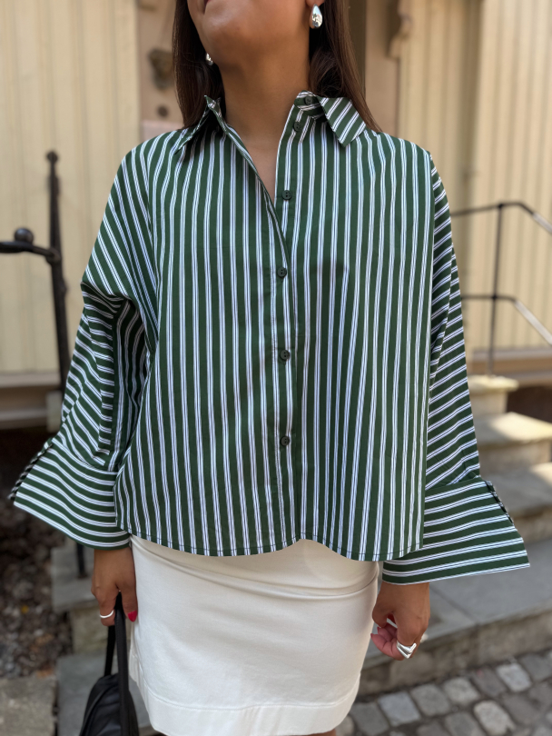 Atari Shirt - Green Stripe - Image 1