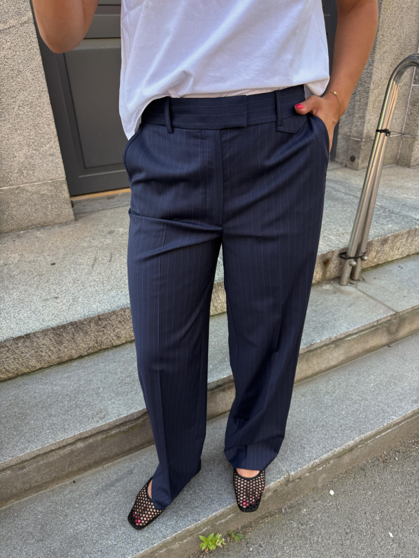 Straight Sanne Pant - Dark Sapphire  - Image 1