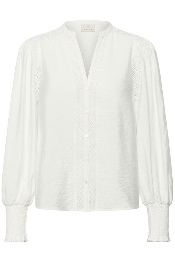 KAdelia Bluse m/blonder Chalk - Image 3