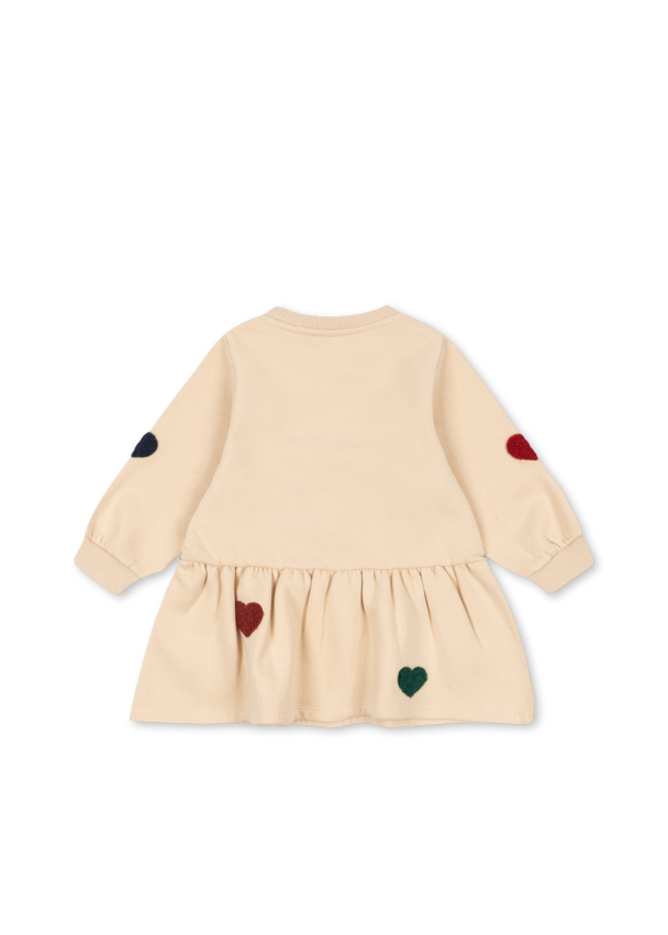 Lou Terry Sweat Dress - Bon Coeur Coloré - Image 2