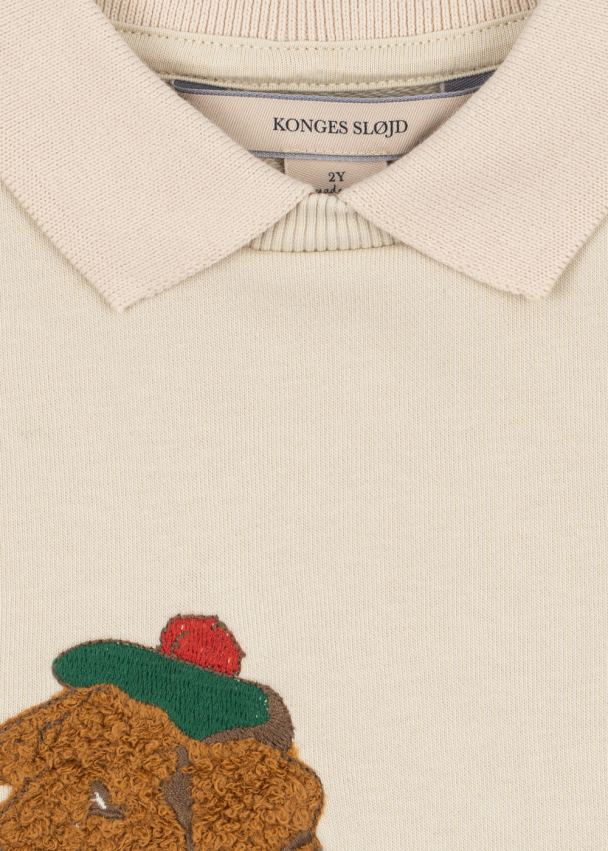 Spotty Sweat Shirt - Brown Rice - Image 3