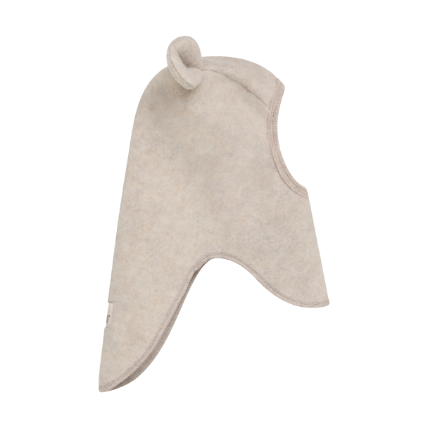 Balaclava Ears Wool Fleece - Camel Melange - Image 2