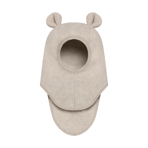Balaclava Ears Wool Fleece - Camel Melange - Image 1