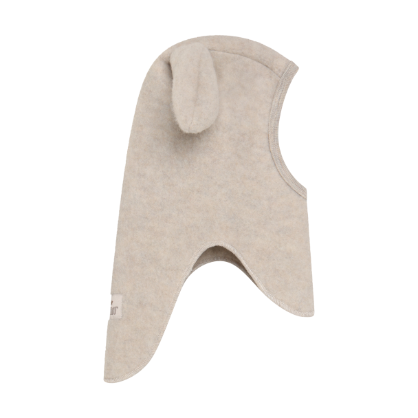Balaclava Ears Wool Fleece - Camel Melange - Image 2