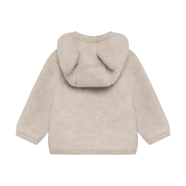 Jacket Ears Wool Fleece - Camel Melange - Image 2