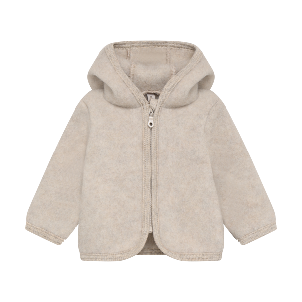 Jacket Ears Wool Fleece - Camel Melange - Image 1