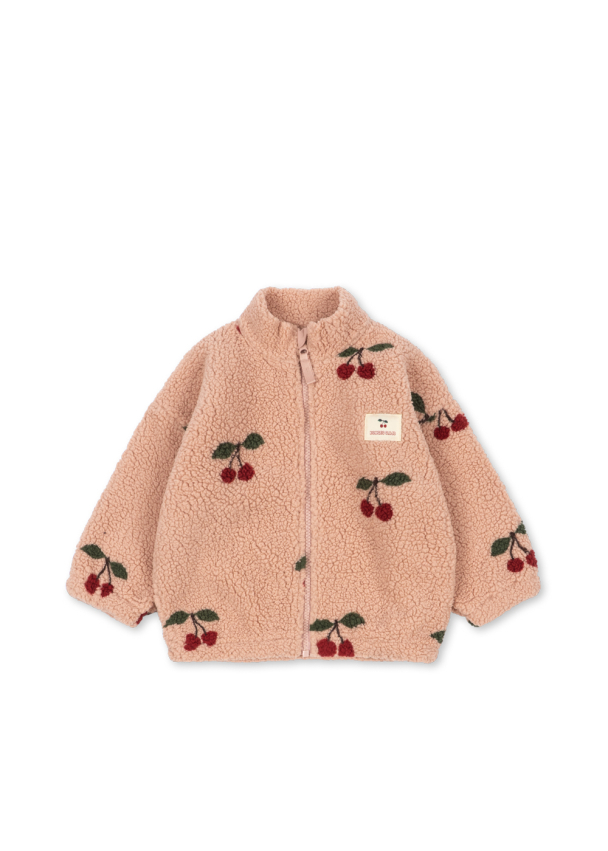 Jody Teddy Jacket - Ma Grande Cerise Cherry Blush - Image 1