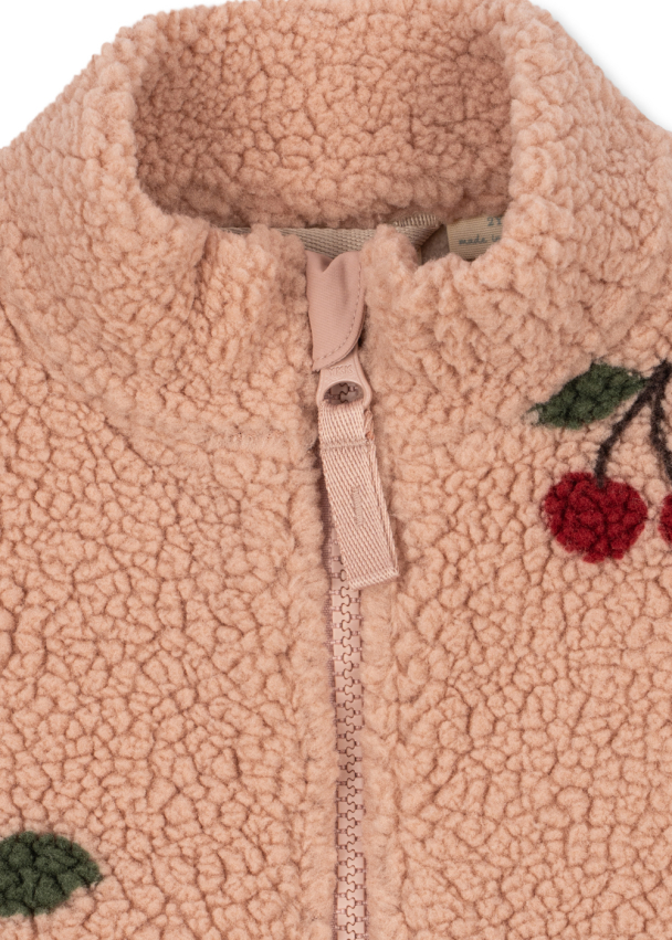 Jody Teddy Jacket - Ma Grande Cerise Cherry Blush - Image 3