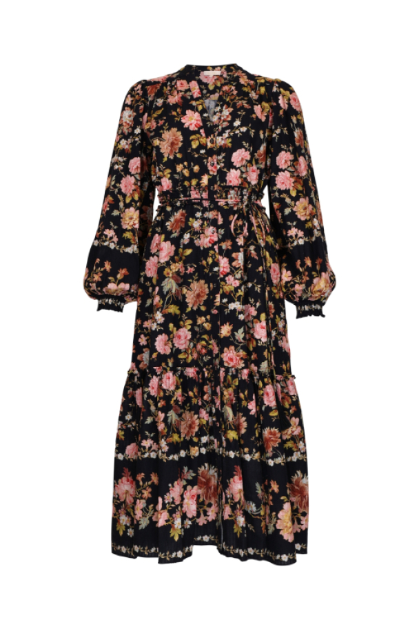 Bohemian Midi Dress - Evening Field - Image 1