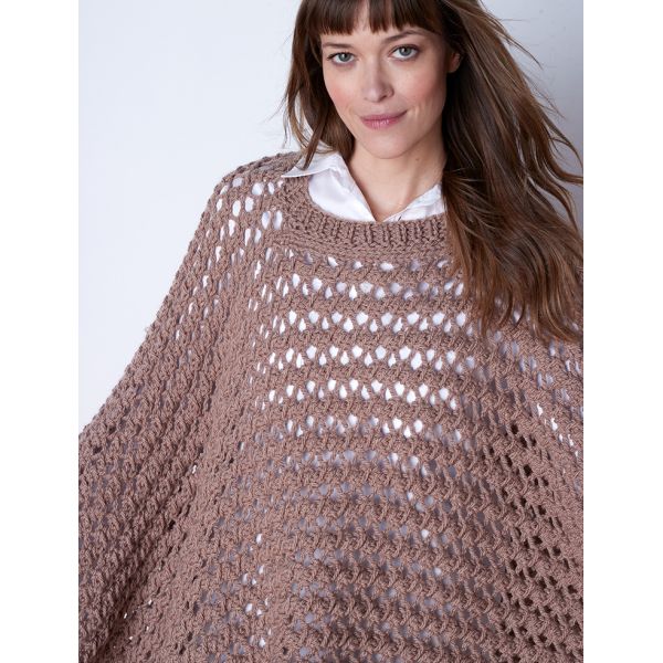 190-11 Hullm&oslash;nstret poncho